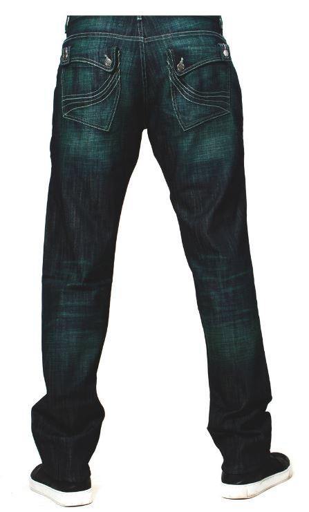 Enrize Mn Vintage Green Jeans - Enrize Clothing