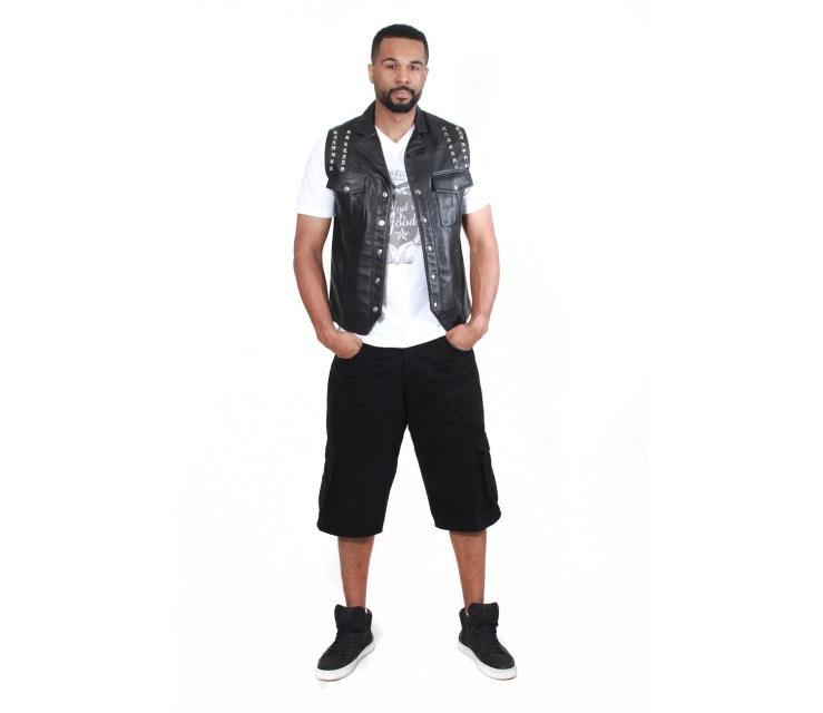 Enrize Black Cargo Shorts - Enrize Clothing