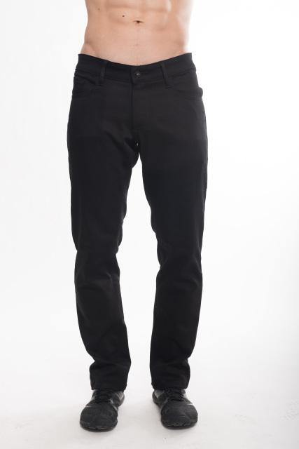 Enrize Men Black Cotton Rayon Relax Fit Jeans - Enrize Clothing