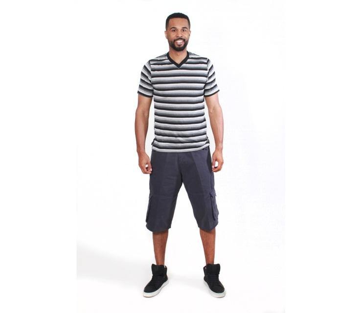 Enrize Black Cargo Shorts - Enrize Clothing