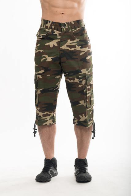 Enrize Green/Brown Camo Shorts - Enrize Clothing