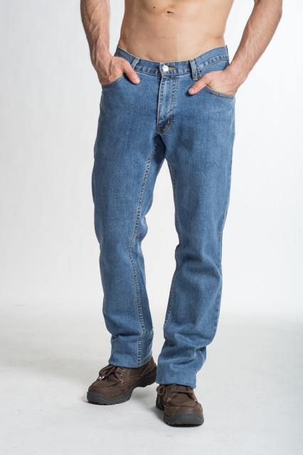 Enrize Men Basic Five Pocket Light Wash Jeans - Enrize Clothing
