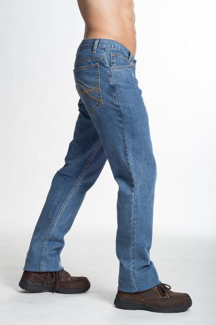 Enrize Men Basic Five Pocket Light Wash Jeans - Enrize Clothing